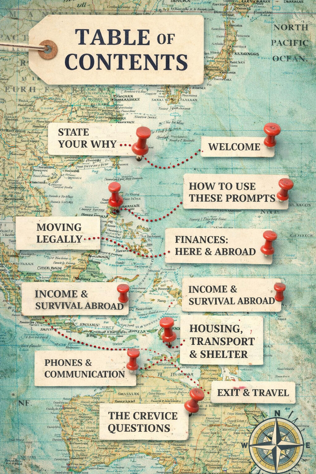 image of chapter map for relocation savings journal